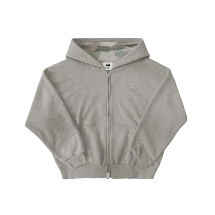 Reversible Lightwash Camo Zipup