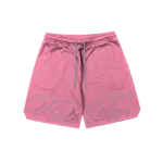 Bubblegum Stitched Athletic Shorts