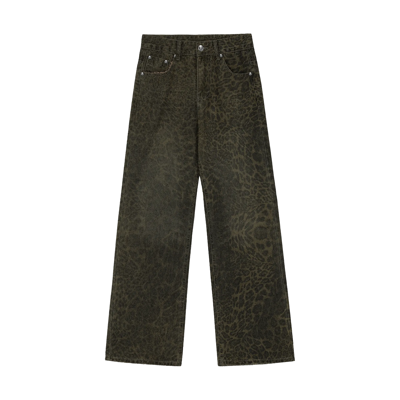 Capsule03-mocha-leopard-jeans-front.png Killtec Mocha Leopard Jeans - Image 1