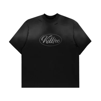 Black Rhinestone Tee